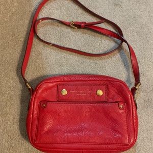 Marc Jacobs red crossbody bag